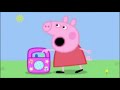 Peppa pig listens to very grown up music