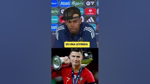 Lamine Yamal habla sobre enfrentarse a Cristiano Ronaldo #futbol