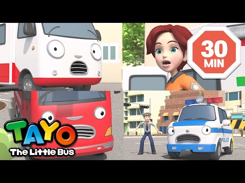 アリス、フランク、パット　セット　タヨ　ちびっこバスタヨ　YouTube タヨ6 シーズン🚌子供のシアター🎬 l 24話 アリスが好き l 子供