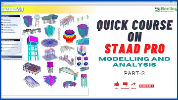 staad pro v8i tutorial | structural engineering - structural modeling and analysis | Part 2
