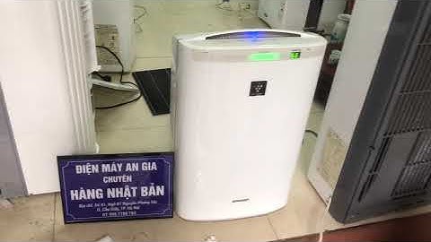Máy lọc không khí bù ẩm Nhật bãi Sharp Y45 like new giá 2,3 triệu - 0967788783