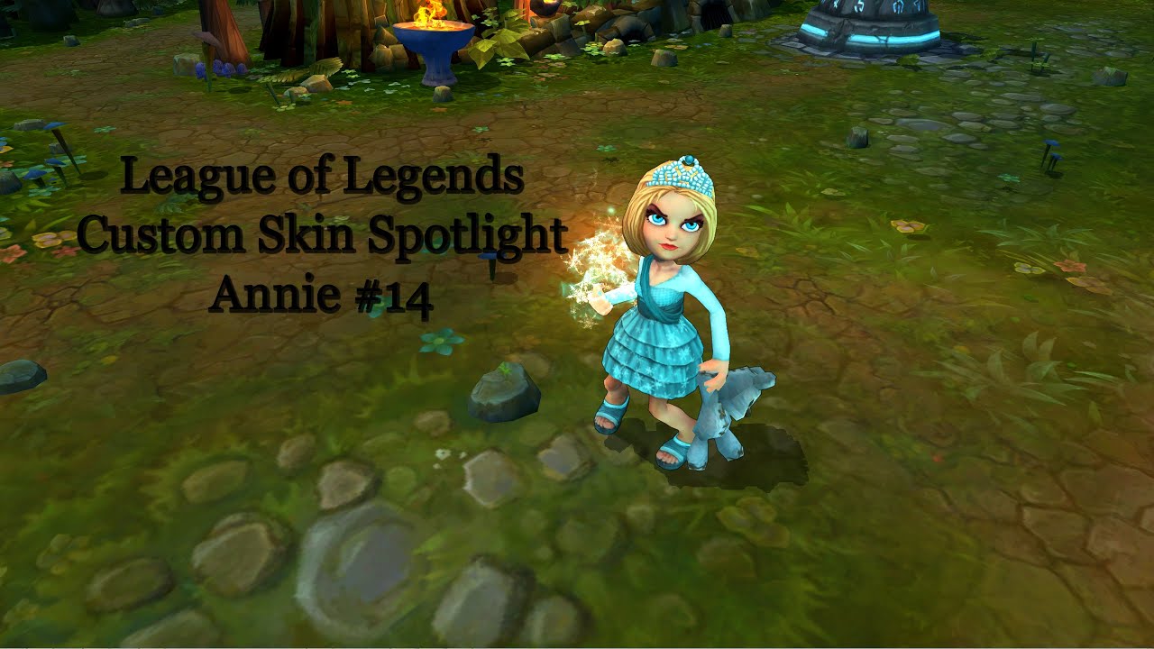 League of Legends Custom Skin Spotlight Annie 14 Ice Princess Annie