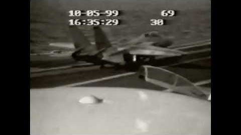 F-14 Tomcat carrier landing tutorial plus PLAT footage.