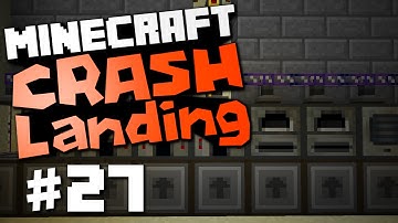 Minecraft Crash Landing #27 "Thermal Expansion AE Basic Automation"