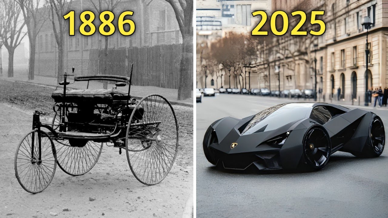 Evolution Of Cars 1886 To 2025 || History Of The Cars || Cars Evolution ...