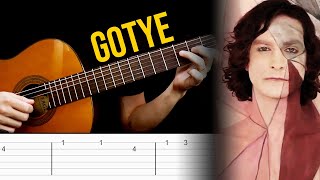 SOMEBODY THAT I USED TO KNOW Guitar Tabs Tutorial (Gotye feat. Kimbra)