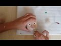 Needle Felted Face Sculpting - Keçe iğneleme tekniği ile Yüz Yapımı