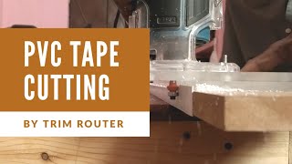 PVC edge banding tape trimming!