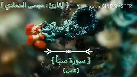 قراءه مباركه وطيبه للقارئ: موسى الحمادي