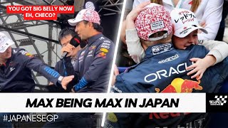 Max Verstappen Being Wholesome with Penelope and Unintentionally FUNNY during Japanese GP