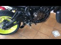 Yamaha MT 07 17' - stock exhaust vs ICE Exhaust