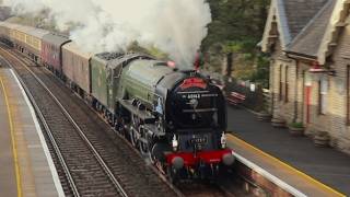 60163 Tornado Hammers Up The S&C At Kirkby Stephen 34067 The Shap Mountaineer & Wcme 28326