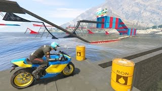 SI TE CAES TE MOJAS!!!! - CARRERA GTA V ONLINE - GTA 5 ONLINE