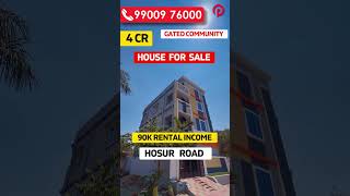 💰₹90K Income /month 🏡Bangalore House for sale in Bangalore Hosur road | Bangalore property sale