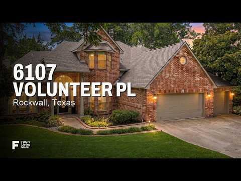 6107 Volunteer Pl, Rockwall, TX home video tour