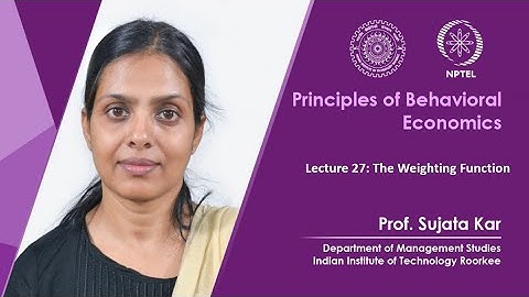 Lecture 27: The Weighting Function