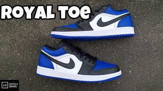 Air Jordan 1 Low 'Royal Toe' | Detailed Look