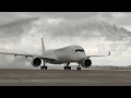 Water salute of first Air France A350-900 at Paris CDG