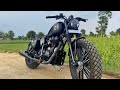 Royal Enfield Modifications |classic 350 into Harley |Bike Modifications|Bullet Tower sikar