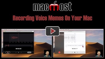 Recording Voice Memos On Your Mac (#1763)