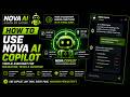 HOW TO Use NOVA AI Copilot | Your AI Assistant for Navigation, Tasks &amp; Platform Guidance
