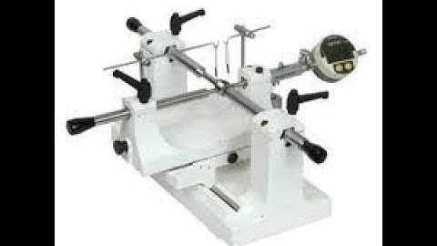 Floating Carriage Micrometer- Laboratory experimentation