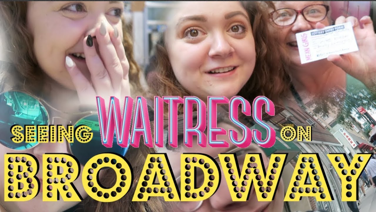 OUR FIRST BROADWAY SHOW! NYC Vlog Day 1 - YouTube