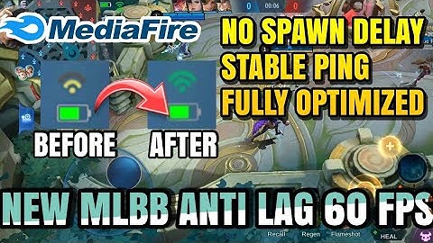 New MLBB Config 60 Fps | Smooth Gaming, Fix Fps Drop + Ping Stable | Fix Spawn delay mlbb 2022