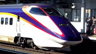 E3系L53編成+E2系J72編成　つばさ１２７＋やまびこ１２７　宇都宮駅着