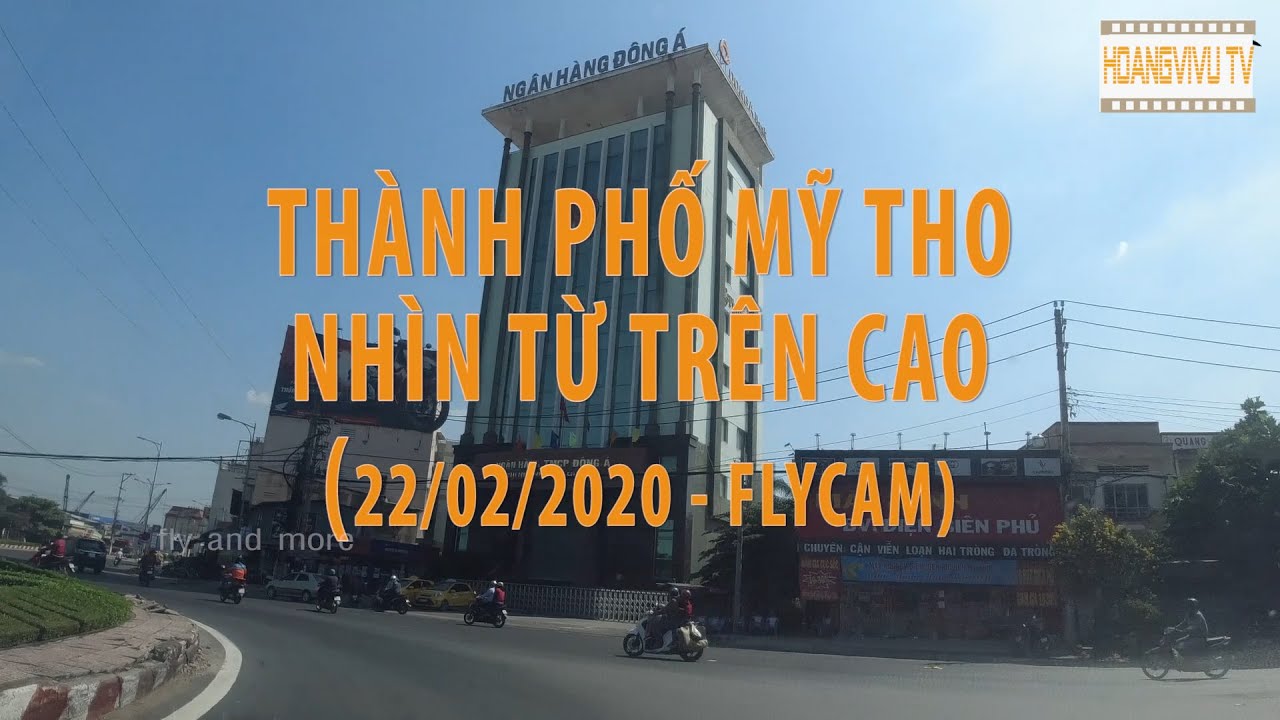 Thành phố Mỹ Tho, Tiền Giang - Flycam