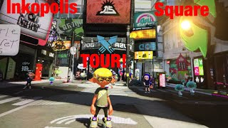 Exploring Inkopolis Square in Splatoon 2
