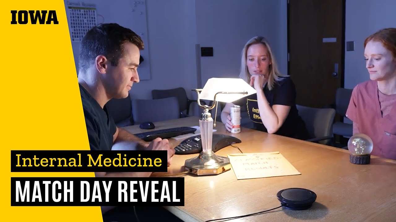 University of Iowa Internal Medicine Residency | Match Day Reveal - YouTube