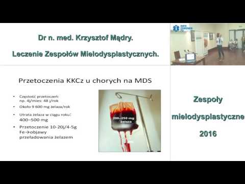 Wideo: Zespół Mielodysplastyczny: Leczenie, Rokowanie W życiu