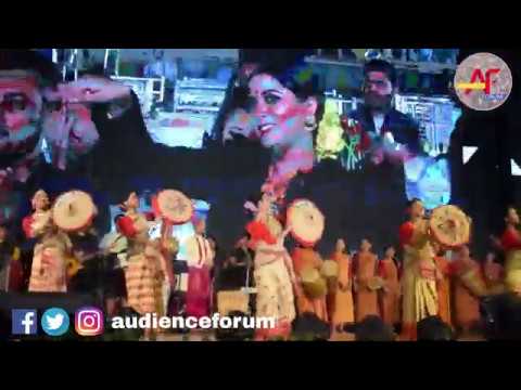 Bihu Dances at Destination North East Varanasi 2019   Assamese Folk Dance