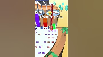 Bridge Race All Levels Gameplay Android,ios Level 509 #short