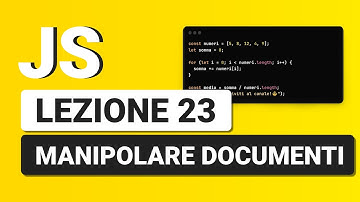 Javascript Tutorial Italiano 23 - Manipolazione DOM