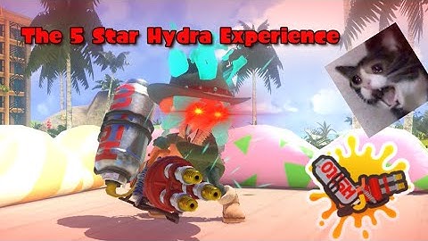 The TRUE power of the Hydra | Splatoon 3 Hydra Splatling Montage