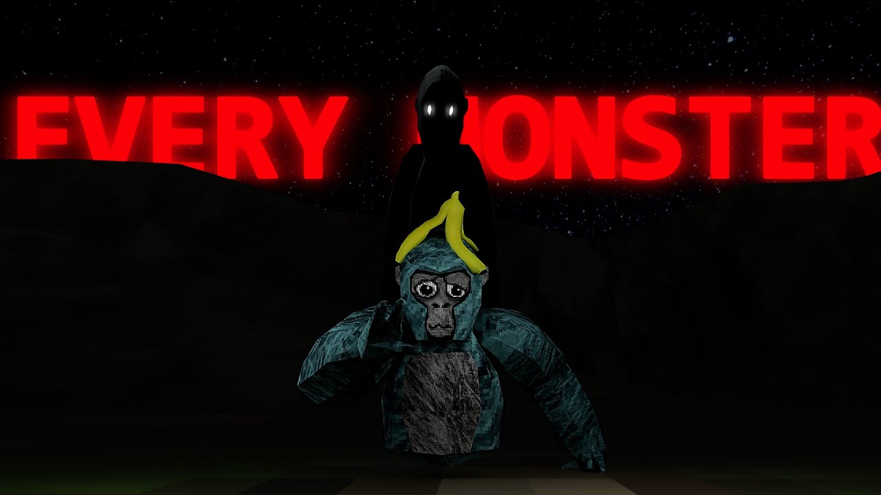 Найти ВСЕХ монстров в фильме «Бойтесь горилл»...