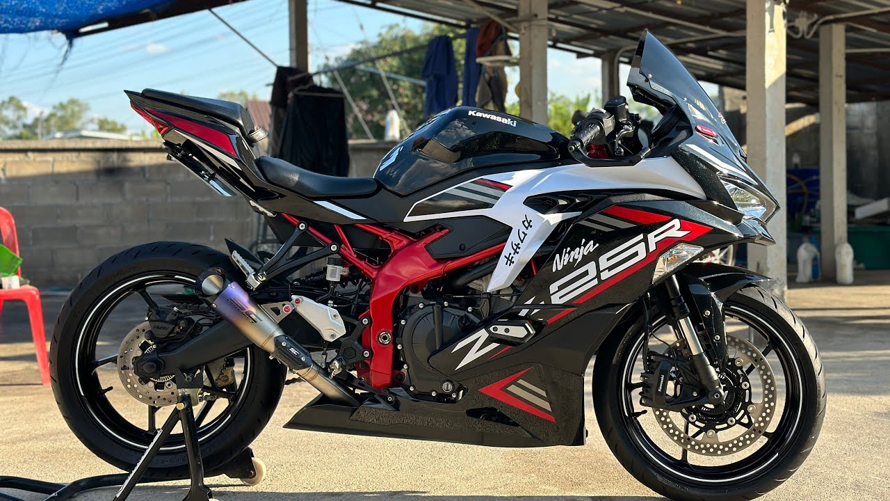 🎥 รีวิว Kawasaki Ninja ZX25R SE ปี20 วิ่ง 5,900 กิโลแท้ / EP.273  By PeeJun BIGBIKE Phayao 🙏🏻☺️📍