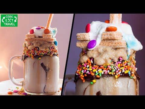 Banana Peanut Butter Smoothie | Quick & Super Easy Smoothies | Peanut Butter Freakshake Recipe |