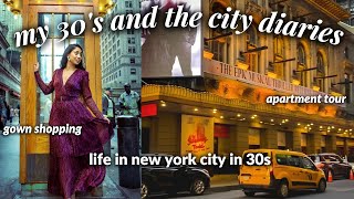 30'S AND THE [NY] CITY: life in new york city, apartment tour, Q&A, time with friends, shopping