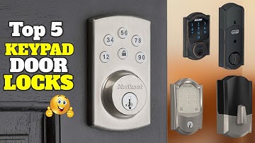 Keypad Door Lock For Home And Garage | Best Keypad Door Lock Reviews