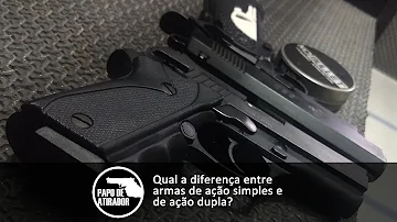O que é arma de ação simples?