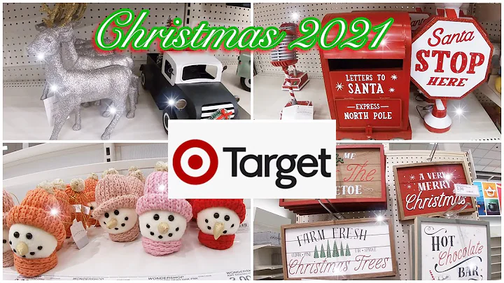New Target Christmas Decor 2021  🎄 Virtual Shopping Trip