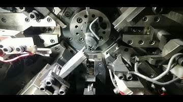CNC spring machine video .