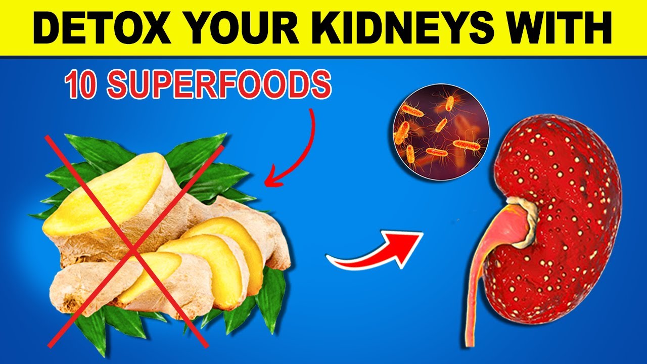 10 FOODS That Naturally DETOX and Cleanse Your Kidneys - YouTube