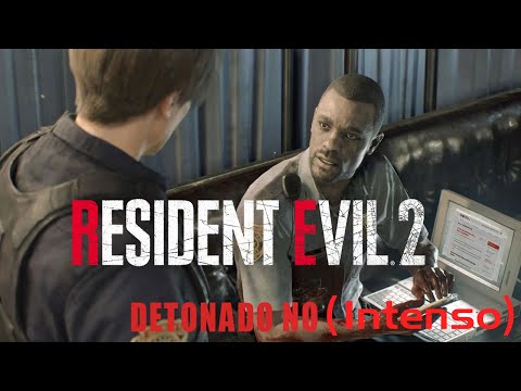 RESIDENT EVIL 2 REMAKE DETONADO DUBLADO NO INTENSO LEON CENARIO A #02 VOLTANDO AO MARVIN NO HALL