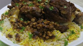 طريقة عمل مجبوس لحم كويتي بطريقة سهلة و شرح كامل