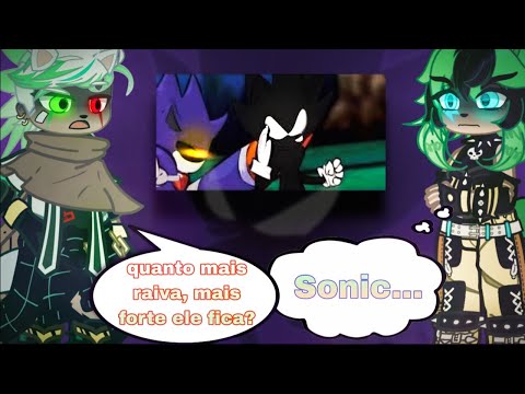 🌀Os vilões de Sonic reagindo à luta de Dark Sonic vs metalix 2/2 🟢 [(CG/SEGG)]