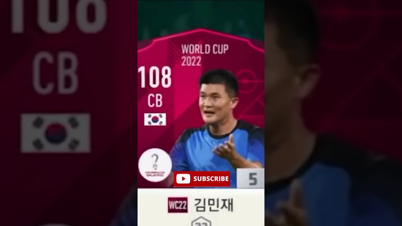 김민재 카드 WC22 +6 – FiFa Online 4 – TESSY.